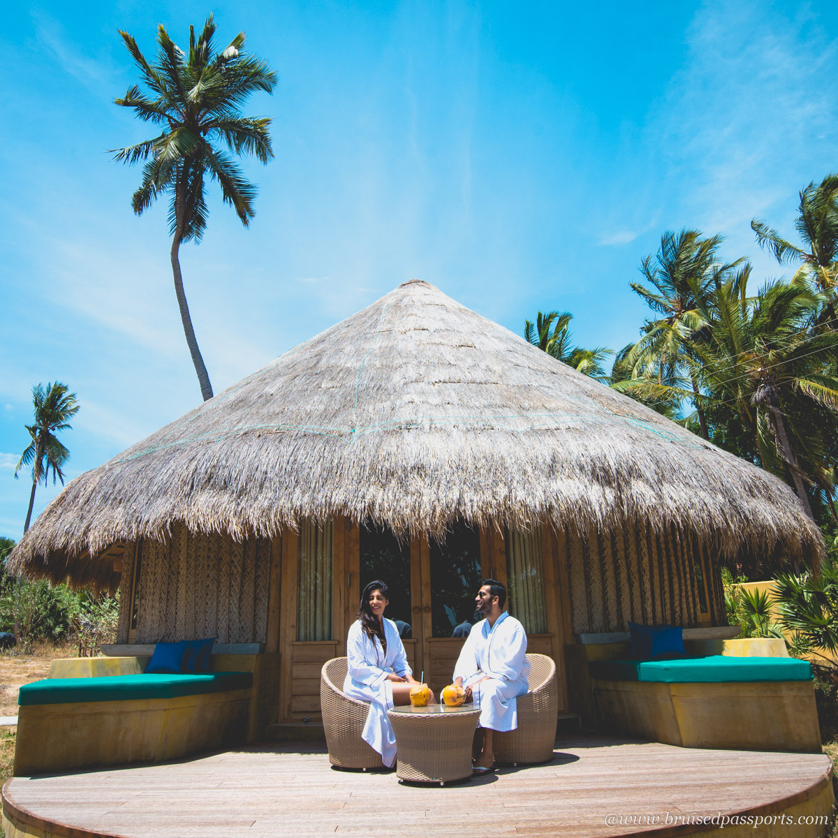 Cabanas at Jetwing Surf in Arugam Bay Sri Lanka