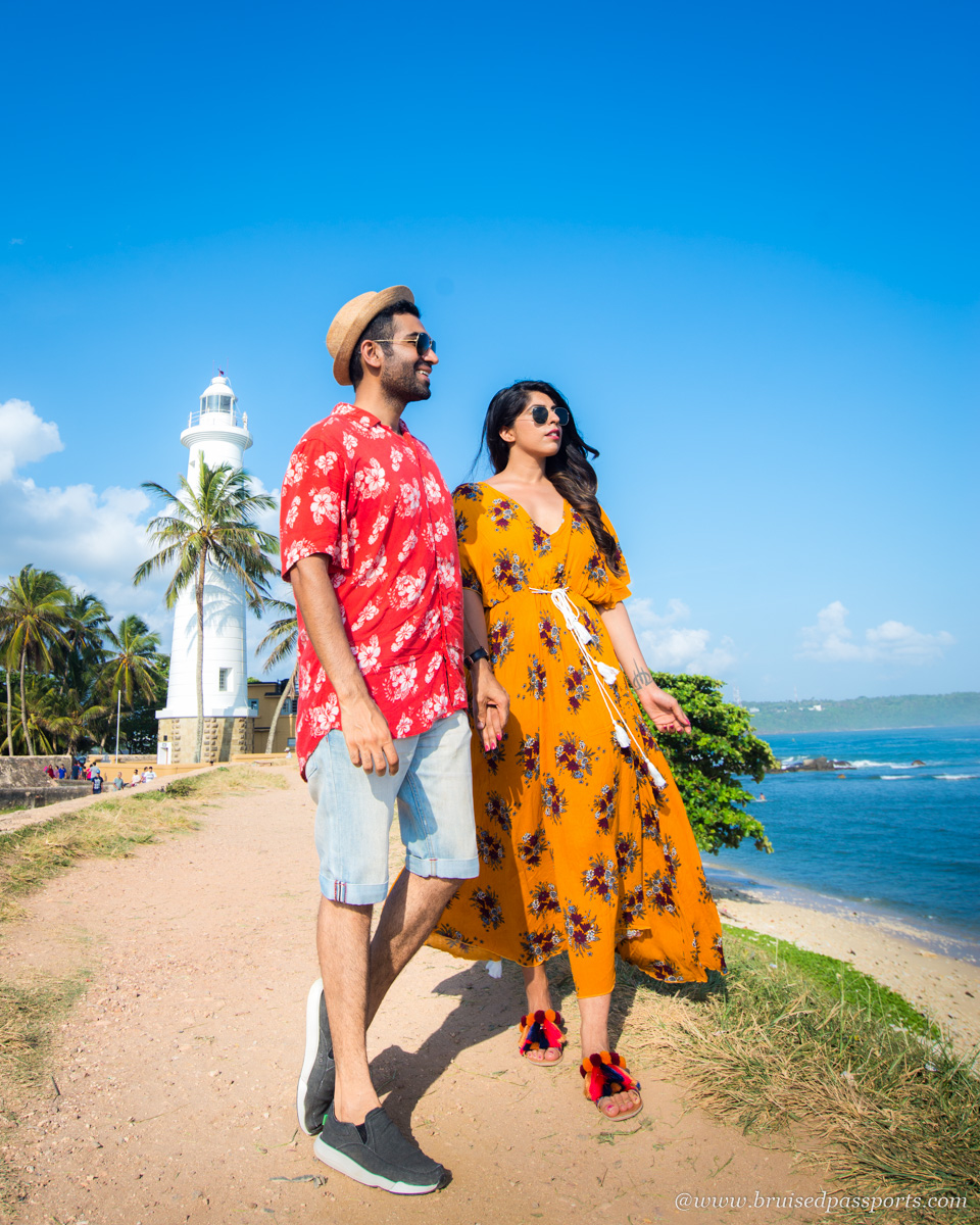 Couple at Galle Fort