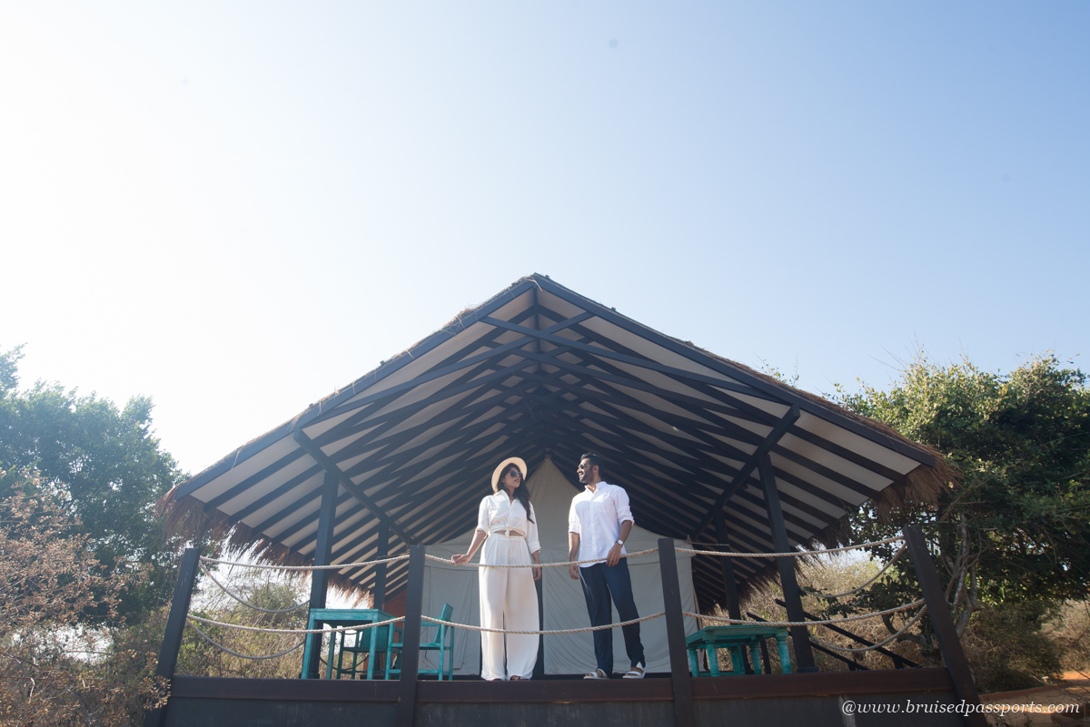 Glamping tents at Jetwing Yala