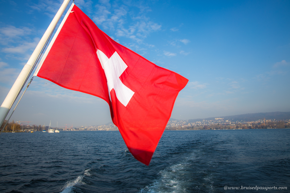 cruise on lake Zurich