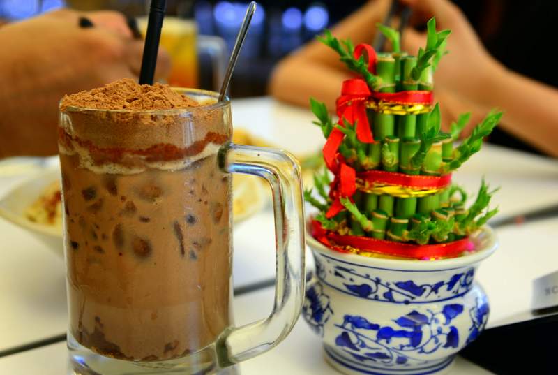 street food of malaysia iced milo