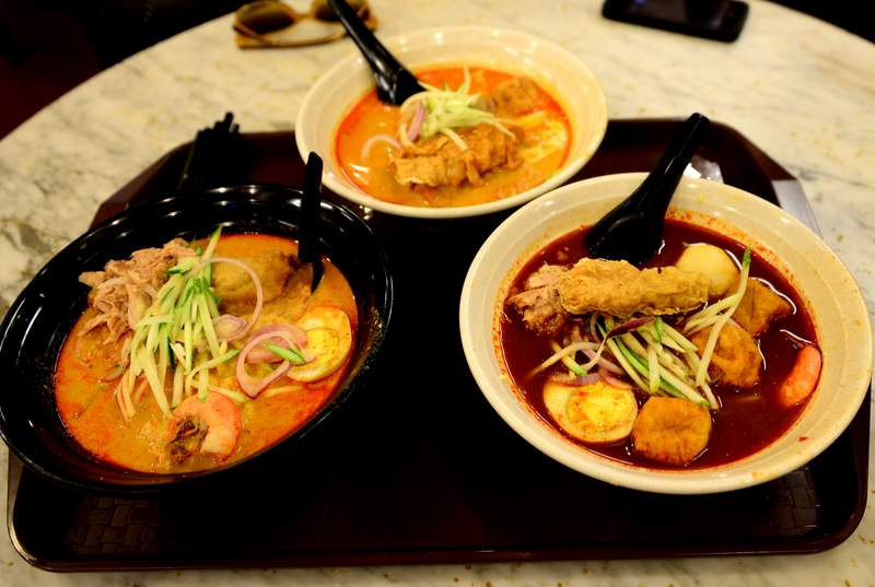 street food of malaysia laksa