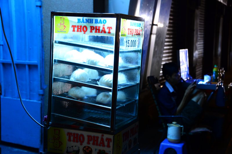 street food of Vietnam Bun bao