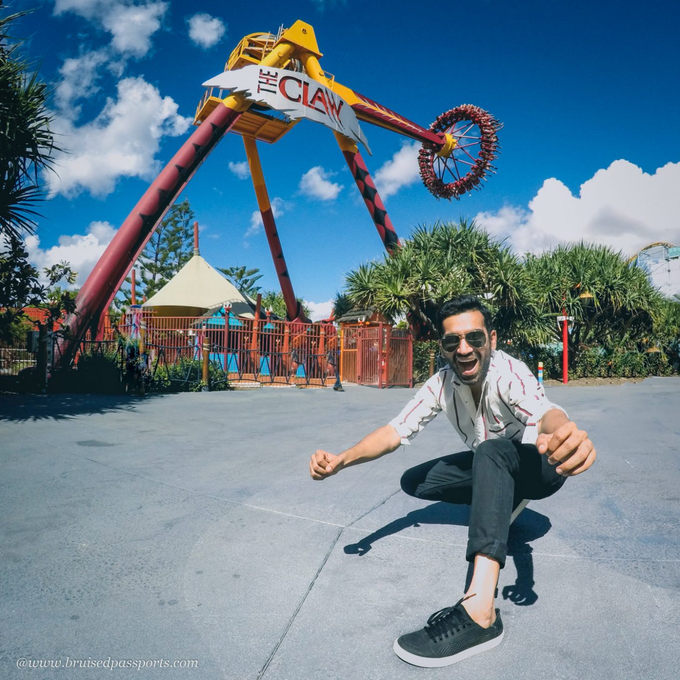 Dreamworld Gold Coast scary ride Claw