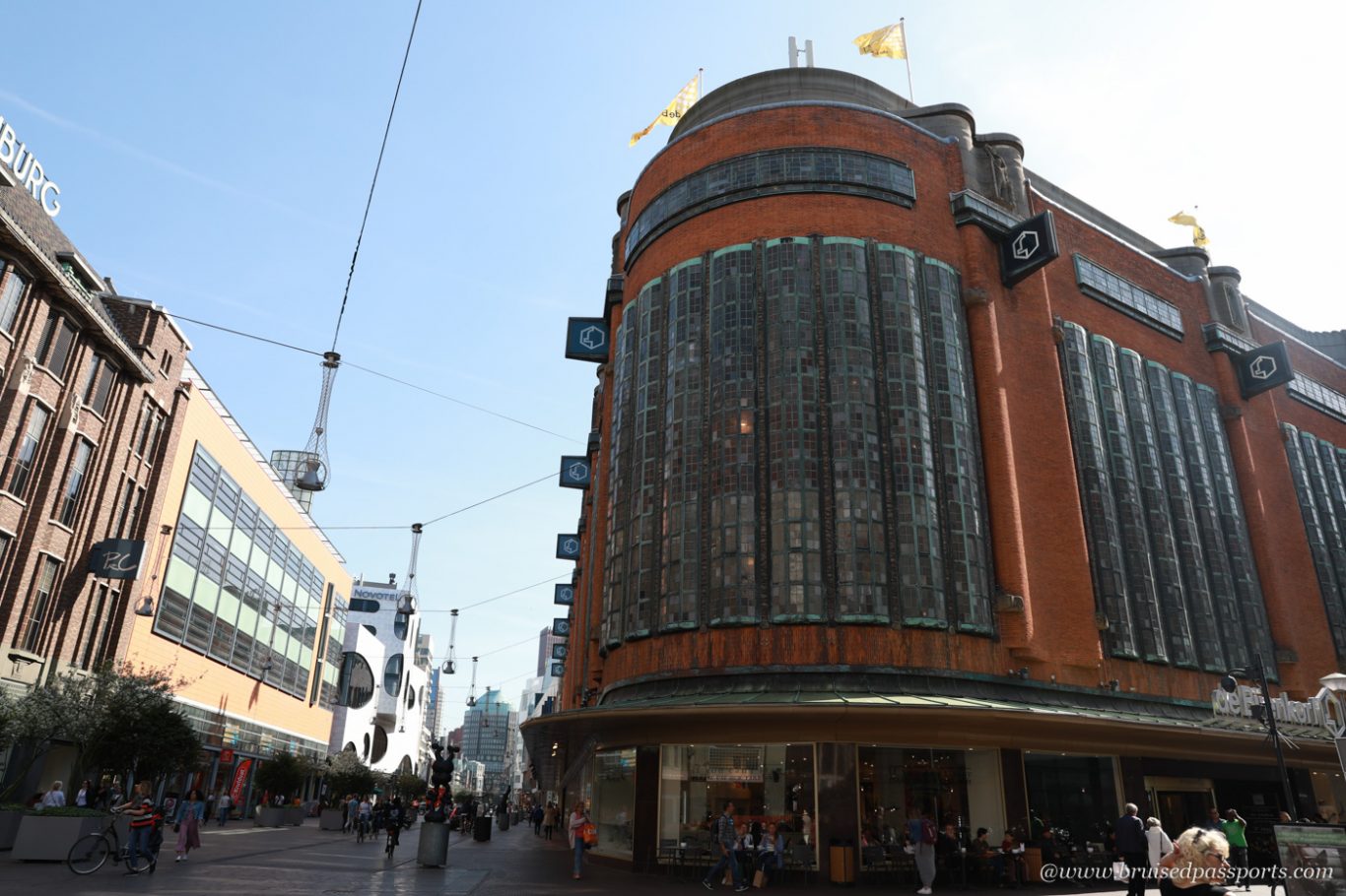 shopping quarter in The Hague