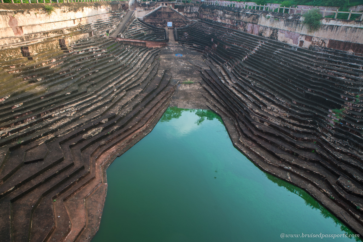 things to do in Jaipur - A gorgeous stepwell outside Nahargarh Fort