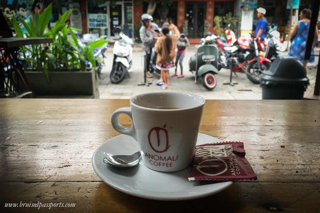 Our caffeine fix in Ubud :)