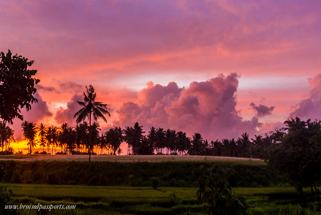 Bali two week itinerary sunset