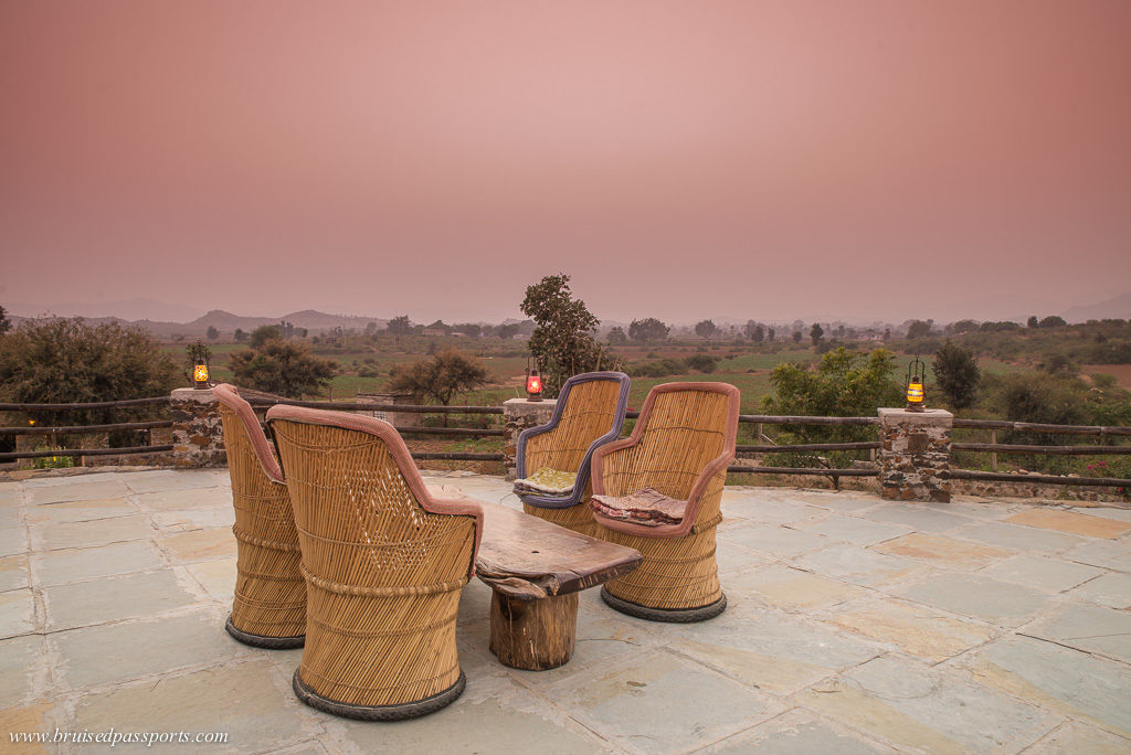 Terrace at Utsav Camp V Resorts Sariska