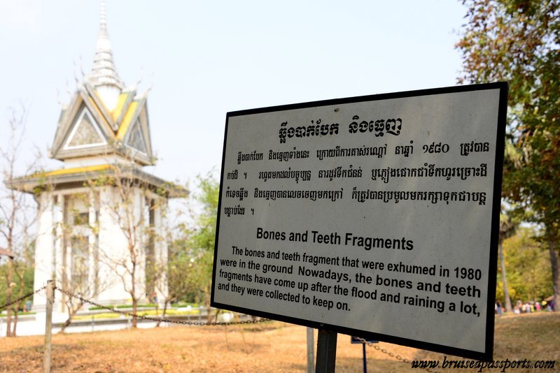 visiting the killing fields phnom penh