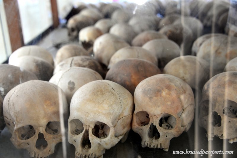 visiting the killing fields phnom penh