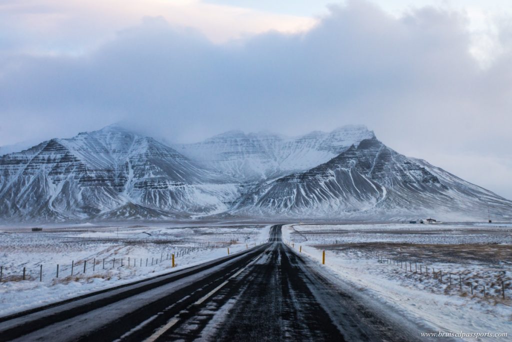 Winter road trip in Iceland's Snaefellsness Peninsula