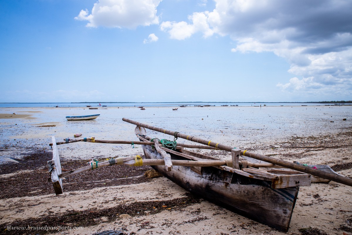 fishing boat in Zanzibar